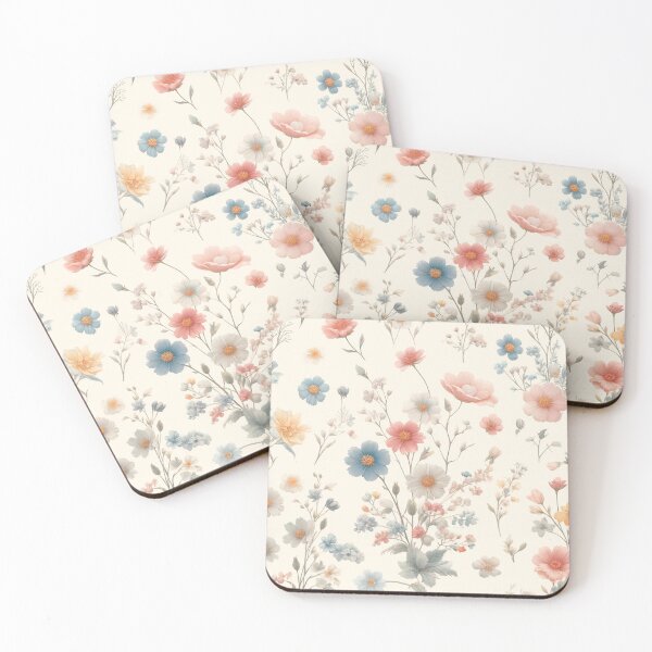 Item preview,  seamless floral pattern designed and sold by Mali's Giggle Lab.