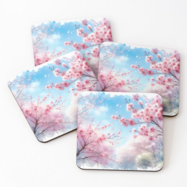 Item preview, Cherry Blossoms ,Cherry Tree, Spring Blossom, Sakura Tree, Watercolor Cherry designed and sold by stylishdzign.