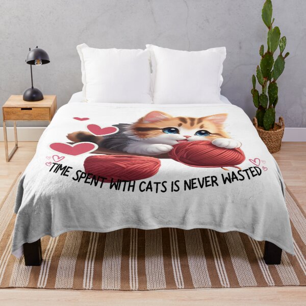 Item preview, Time Spent With a Cat designed and sold by pUNKnown.
