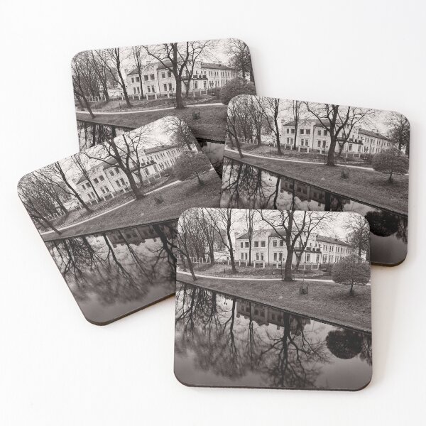 Item preview, By the canal. 4. Riga 2024 bw designed and sold by Jouko Lehto Photography.