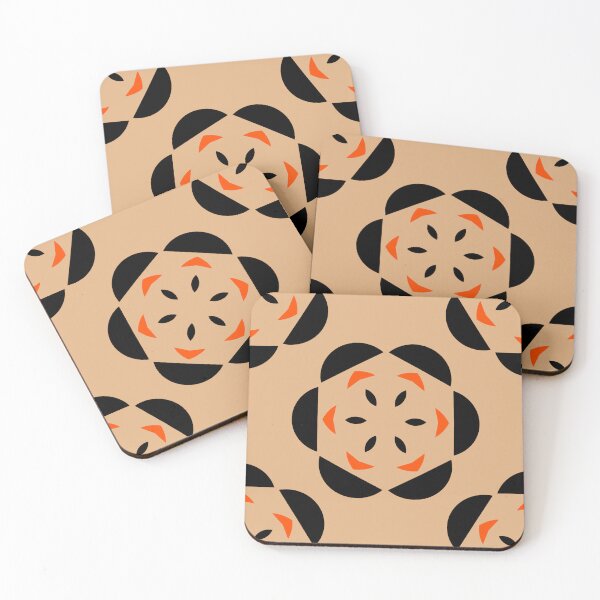 Item preview, Geometric Flower Pattern 2 designed and sold by KeksWorkroom.