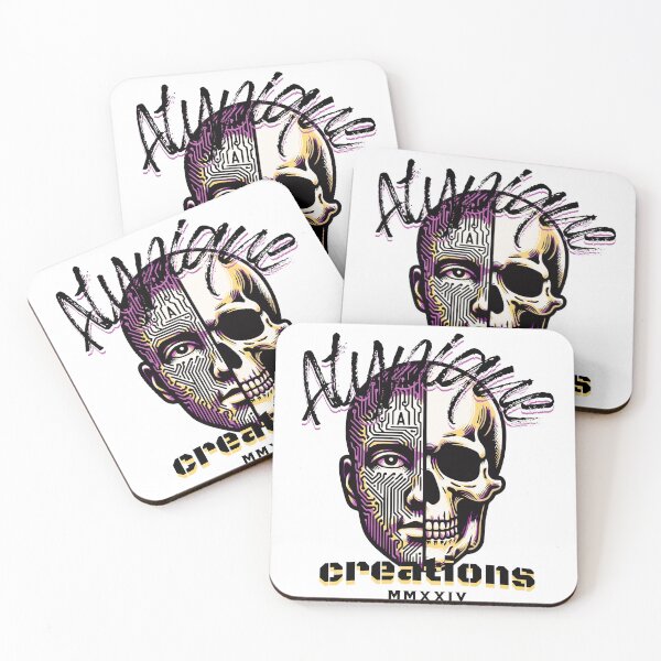Item preview, Atypique Creations MMXXIV half AI, half Skull designed and sold by JonathanP514.