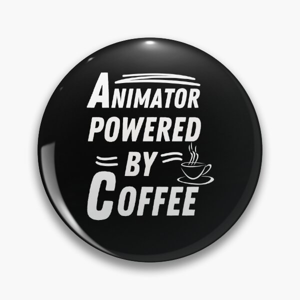 Item preview, animator powered by coffee designed and sold by annoying-shirts.