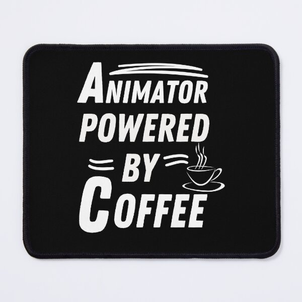 Item preview, animator powered by coffee designed and sold by annoying-shirts.