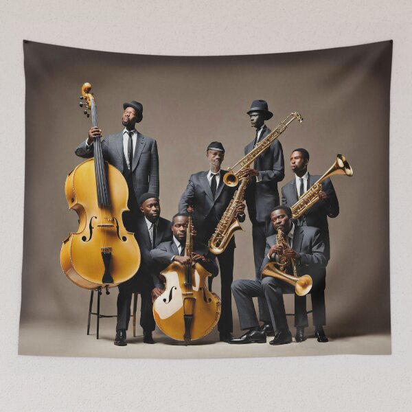 Aperçu de l'œuvre Jazz libre créée et vendue par PictureNZ.