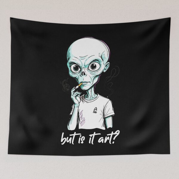 Item preview, Funny alien saying humorous alien designed and sold by LuminOrb.