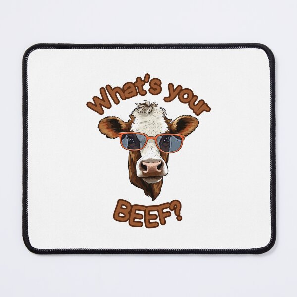 Item preview, What's your beef? - Funny designed and sold by Ghoof-Wear.