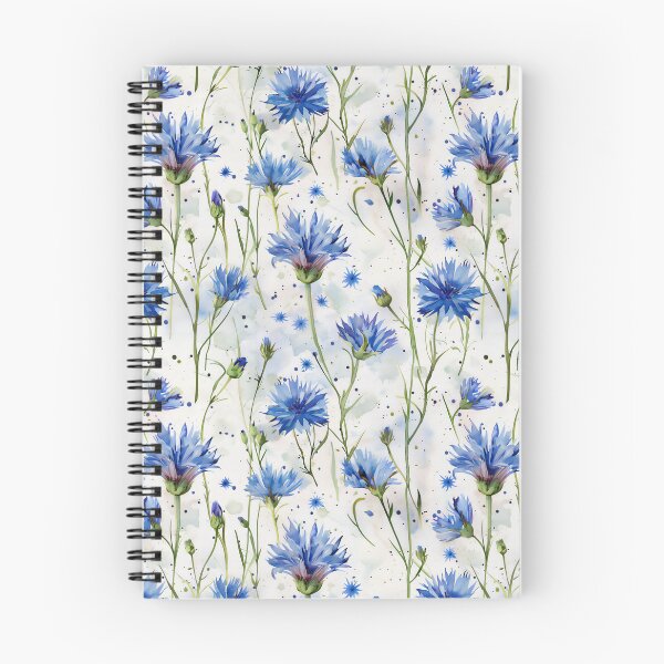 Item preview, Watercolor Cornflowers designed and sold by junkydotcom.