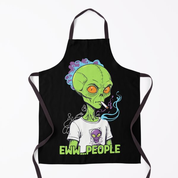 Item preview, Funny alien saying eww...people designed and sold by LuminOrb.