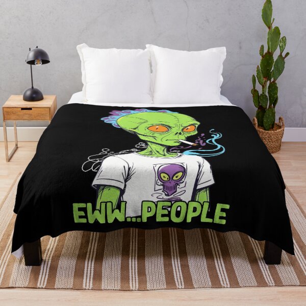 Item preview, Funny alien saying eww...people designed and sold by LuminOrb.