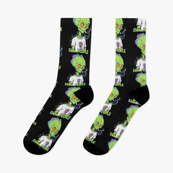 Item preview, Funny alien saying eww...people designed and sold by LuminOrb.
