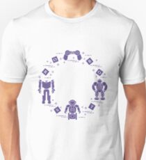 Toys for children: robots, remote control, cubes. Unisex T-Shirt