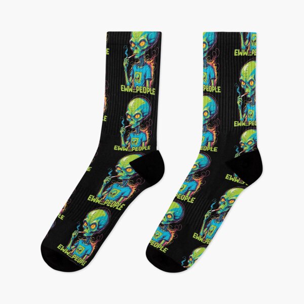 Item preview, Funny Alien Saying Eww People Humor designed and sold by LuminOrb.