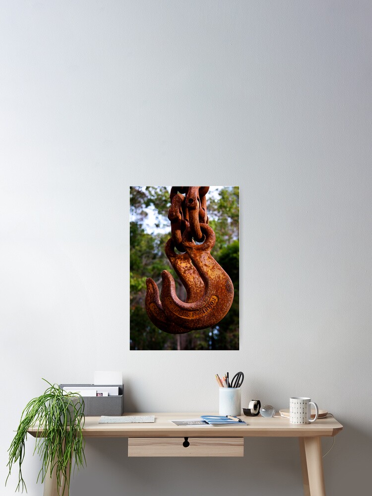 Thumbnail 2 of 3, Poster, Crane hooks designed and sold by mistered.