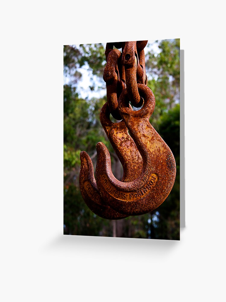 Thumbnail 1 of 2, Greeting Card, Crane hooks designed and sold by mistered.
