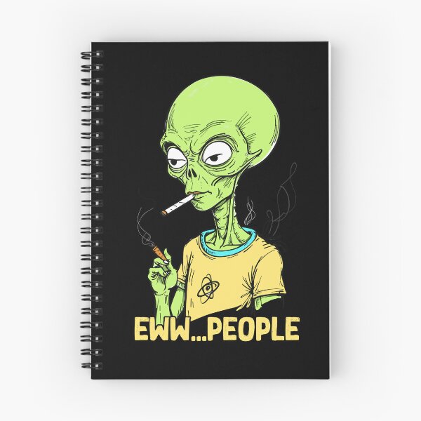 Item preview, Funny alien saying Eww People designed and sold by LuminOrb.