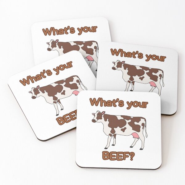 Item preview, What's your beef? - Funny designed and sold by Ghoof-Wear.