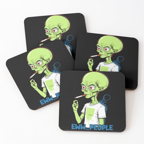 Item preview, Funny alien saying Eww People designed and sold by LuminOrb.