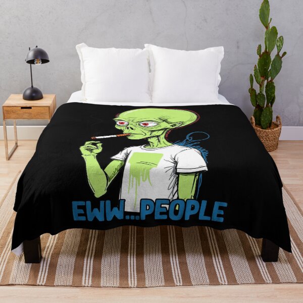 Item preview, Funny alien saying Eww People designed and sold by LuminOrb.