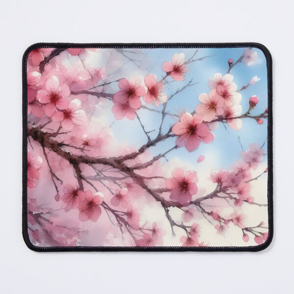 Item preview, Cherry Blossoms ,Cherry Tree, Spring Blossom, Sakura Tree, Watercolor Cherry designed and sold by stylishdzign.