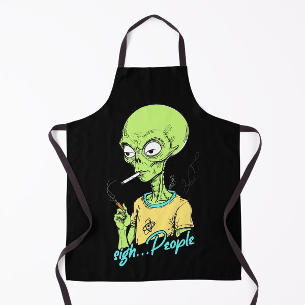 Item preview, Funny alien saying sigh...People designed and sold by LuminOrb.