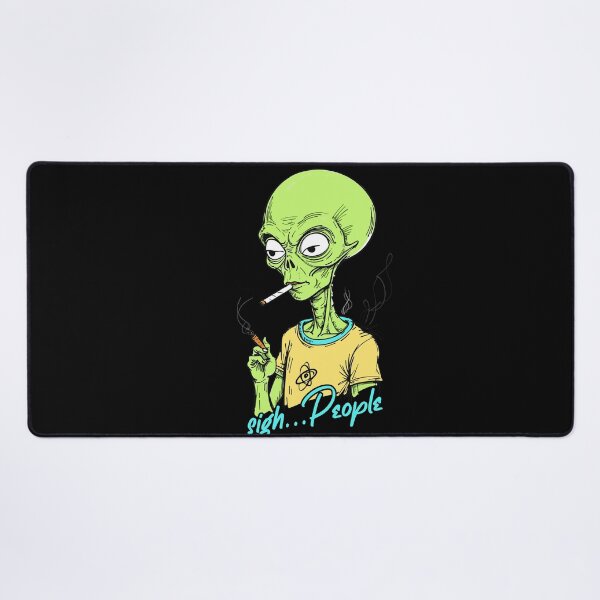 Item preview, Funny alien saying sigh...People designed and sold by LuminOrb.
