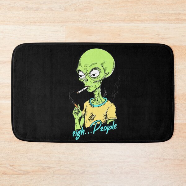 Item preview, Funny alien saying sigh...People designed and sold by LuminOrb.