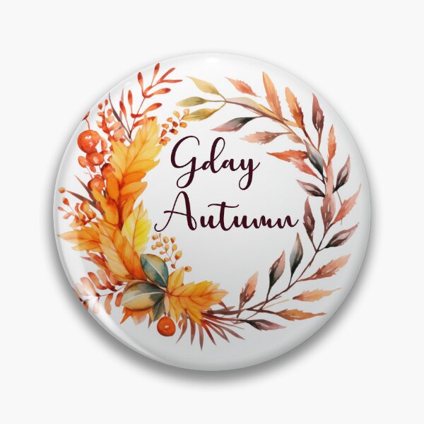 Item preview, Gday Autumn designed and sold by Chestnut Falls Studio.