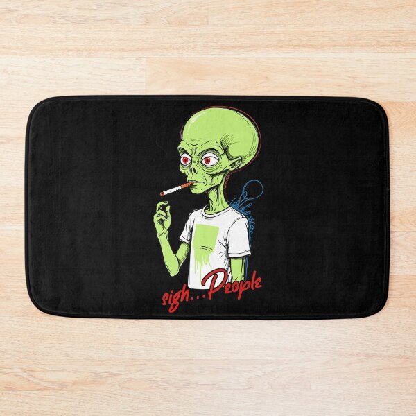 Item preview, Funny alien saying sigh...People designed and sold by LuminOrb.