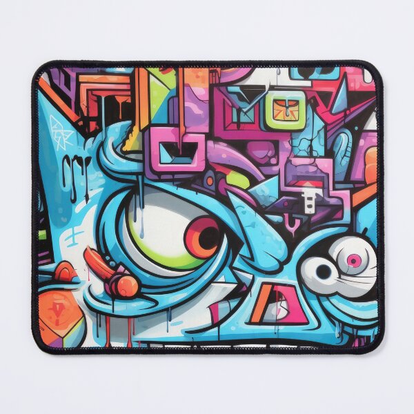 Item preview, Grafitti Inspiration Streetart Gnu graffiti geometry designed and sold by Toms Tee.