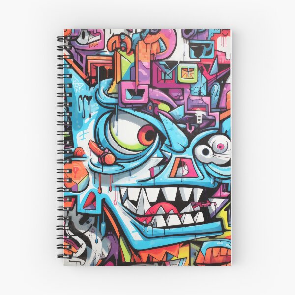 Item preview, Grafitti Inspiration Streetart Gnu graffiti geometry designed and sold by Toms Tee.