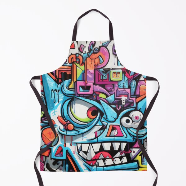 Item preview, Grafitti Inspiration Streetart Gnu graffiti geometry designed and sold by Toms Tee.