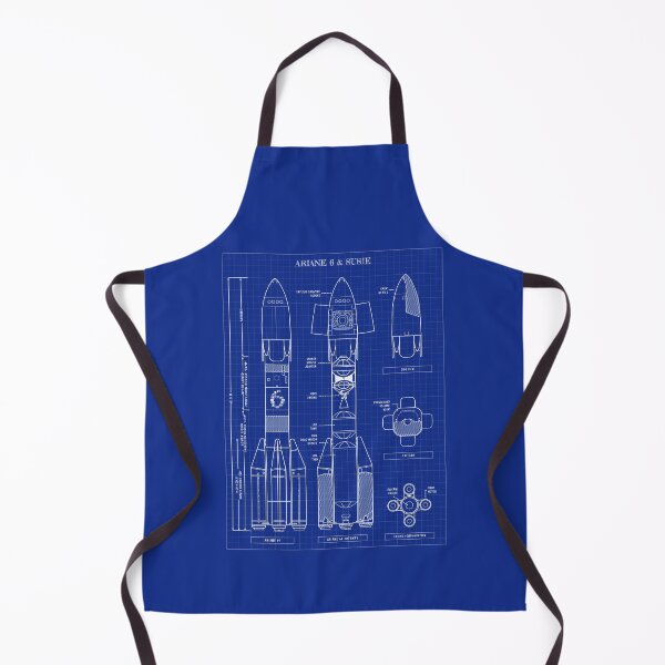 Item preview, Ariane 6 & SUSIE (Blueprint) Vertical Version designed and sold by BGALAXY.