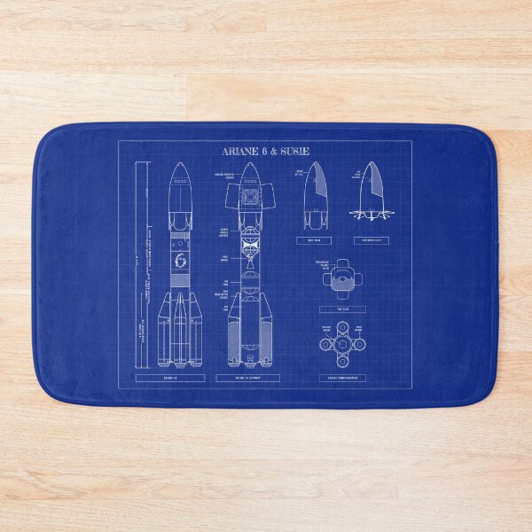 Item preview, Ariane 6 &  SUSIE (Blueprint) Vertical Version designed and sold by BGALAXY.