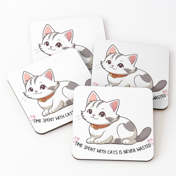 Item preview, Time Spent With a Cat designed and sold by pUNKnown.