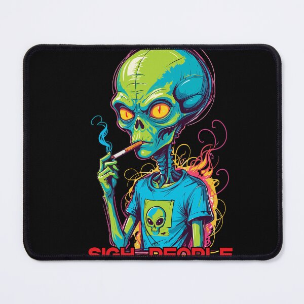 Item preview, Funny alien saying sigh...People designed and sold by LuminOrb.