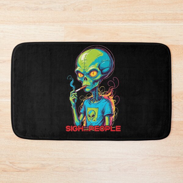 Item preview, Funny alien saying sigh...People designed and sold by LuminOrb.