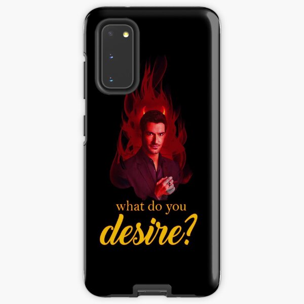 Lucifer Morningstar - What do you desire? Samsung Galaxy Tough Case