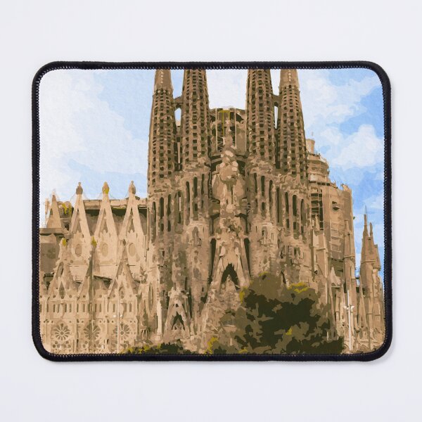 Item preview, La Sagrada Familia Basilica Barcelona Spain designed and sold by TheJoeyStudio.