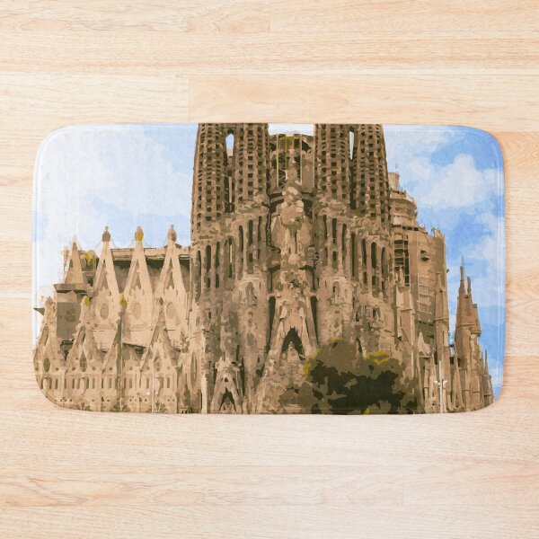 Item preview, La Sagrada Familia Basilica Barcelona Spain designed and sold by TheJoeyStudio.
