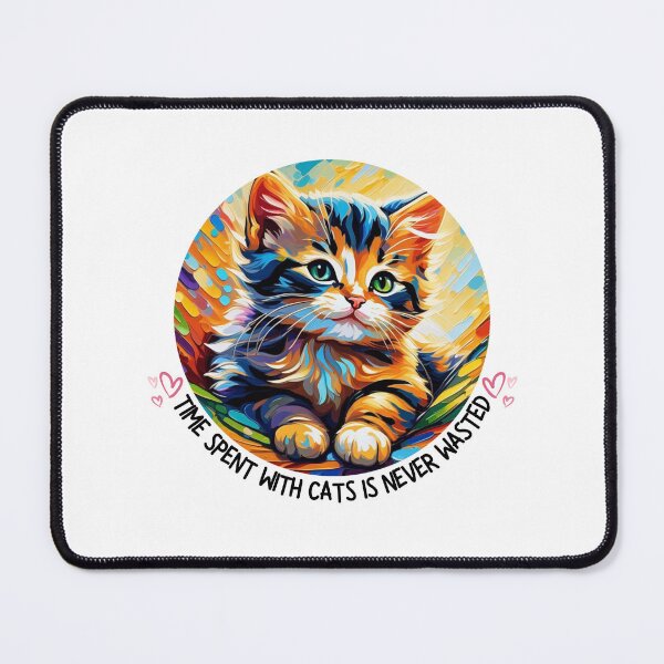 Item preview, Time Spent With a Cat designed and sold by pUNKnown.