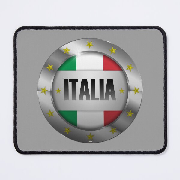 Item preview, ITALY Italia Flag Shield Sticker T-Shirt 01 designed and sold by LocationInks.