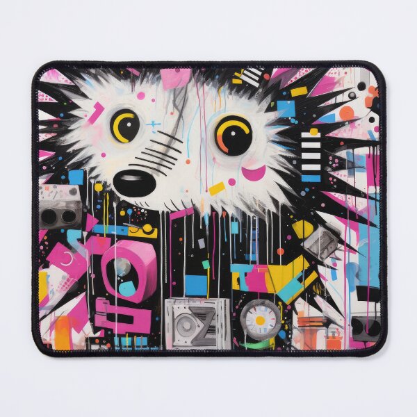 Item preview, rafitti Inspiration Streetart hedgehog graffiti geometry designed and sold by Toms Tee.