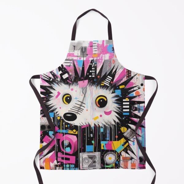 Item preview, rafitti Inspiration Streetart hedgehog graffiti geometry designed and sold by Toms Tee.