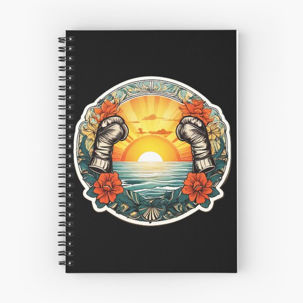 Item preview, Fighting Gloves at Sunset on a Hawaiian Beach with Orchids designed and sold by NautiChic.