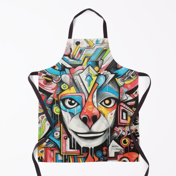 Item preview, Grafitti Inspiration Streetart Deer graffiti geometry designed and sold by Toms Tee.