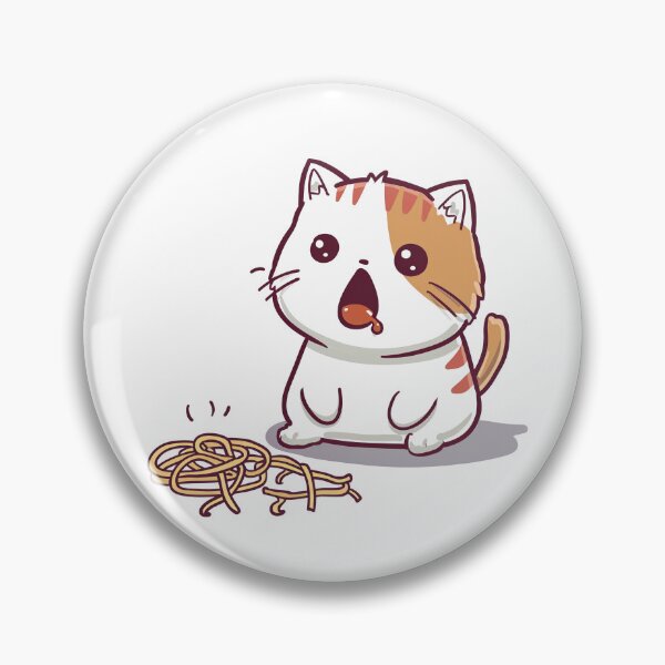 Item preview, Cute kawaii cat spaghetti designed and sold by Lobory.