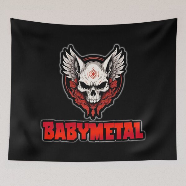 Item preview, BABYMETAL, Winged Kitsune ,Skull, Fan Art  designed and sold by Burn-Ego.