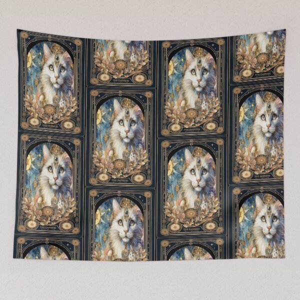 Item preview, CAT TAROT: the empress designed and sold by Venta Mix  JellycientArt.