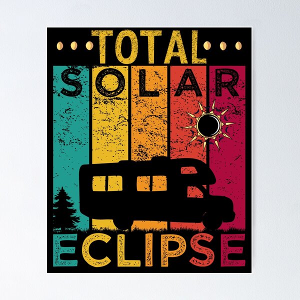 Item preview, Vintage Eclipse Souvenir, Total Solar Eclipse Funny Vintage Retro USA 08.04.2024 designed and sold by ArtByKatti.